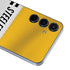 NFL Pittsburgh Steelers White Striped Galaxy A36 5G Skin